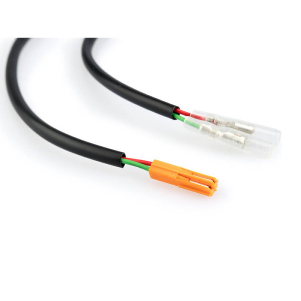 Puig Number Plate Wiring Extension Kit Type 13 180mm Black